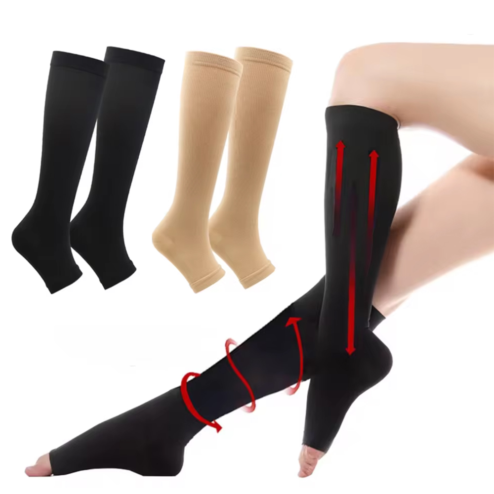 Echinacea - Graduated Pressure Medical Calf Compression Stockings