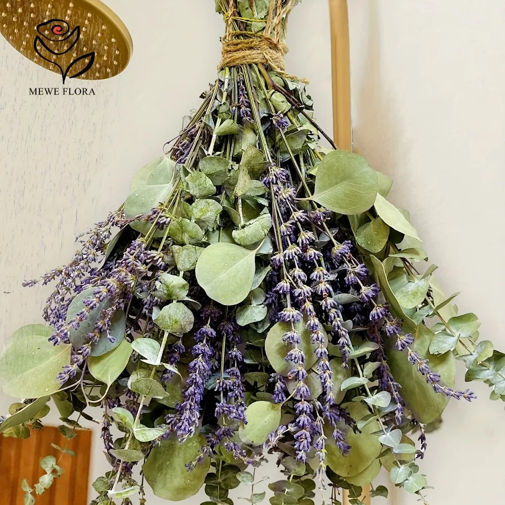 Dried Herbs - 30Pcs Dried Flowers Preserved Eucalyptus Leaves