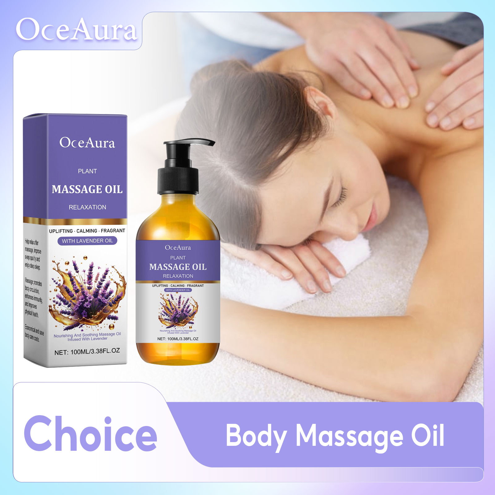 Lavender Oil - Pure Essential Oil Lavender Aromatic Body