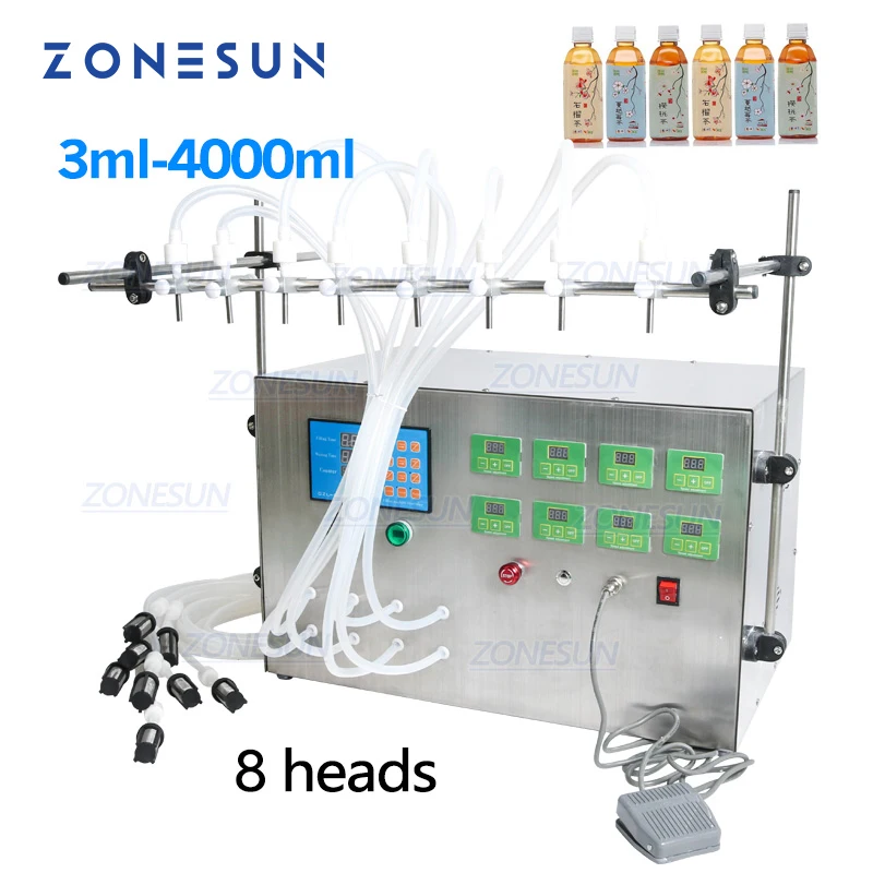 Essential Oils - ZONESUN CNC Electric Liquid Filling Machine