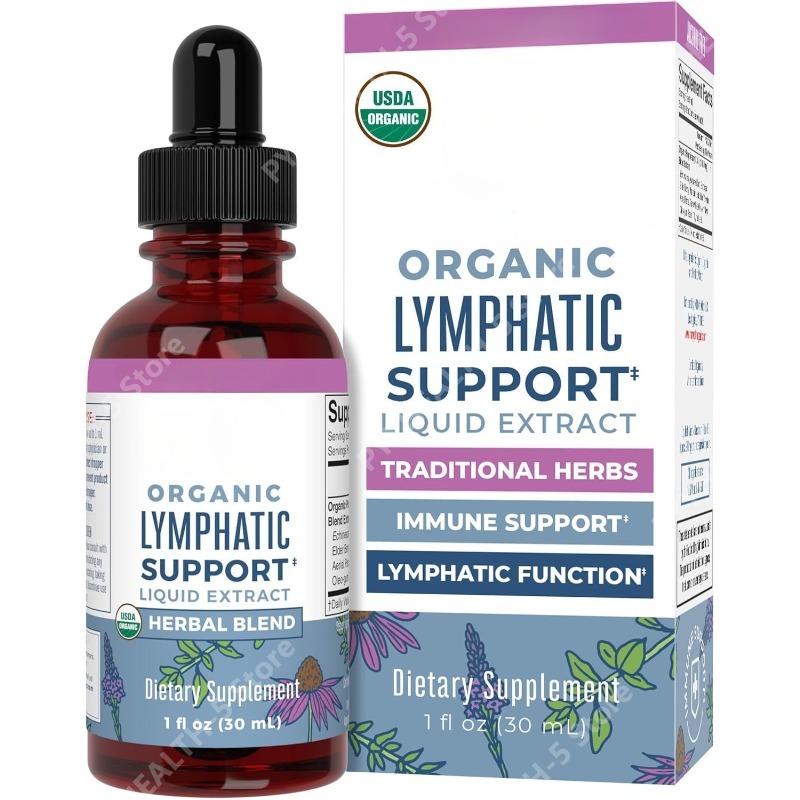 Lymphatic Support Drops Organi - Echinacea ulasan dan harga