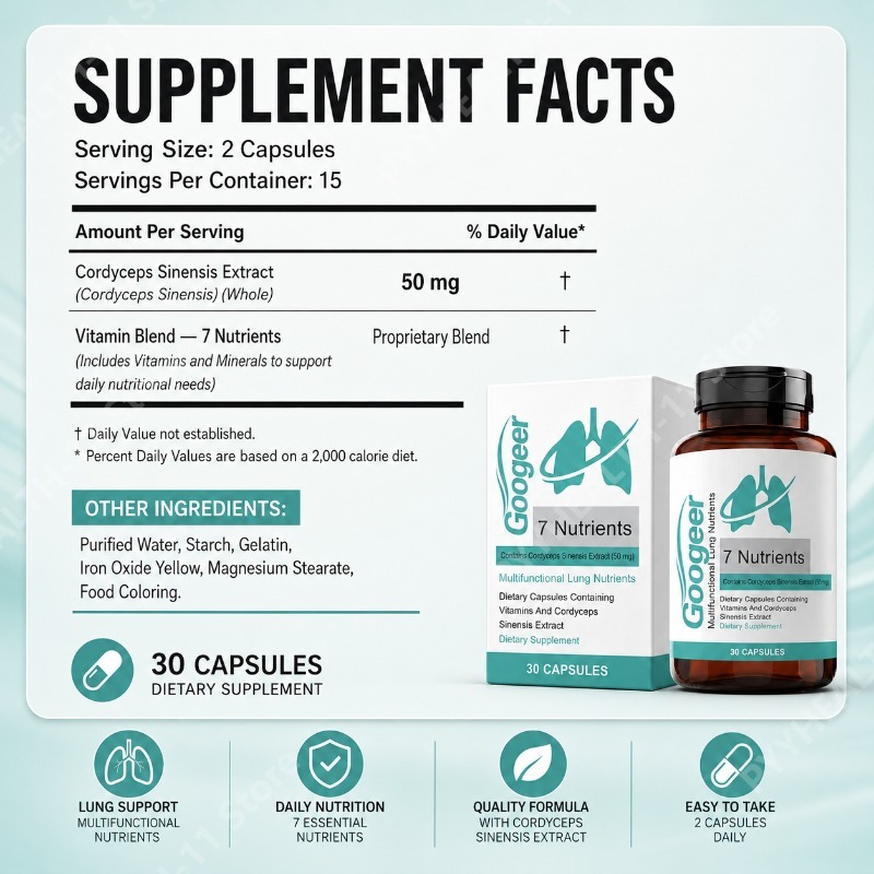 Cordyceps Sinensis Extract Cap - Herbal Supplement ulasan dan harga