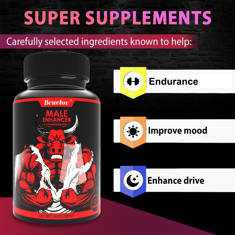 Male Booster, Energy Levels, M - Herbal Supplement ulasan dan harga