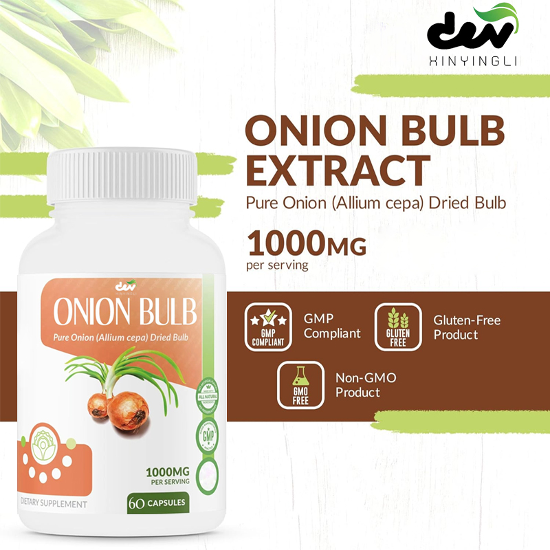 Natural Onion Extract 1000mg - - Herbal Supplement ulasan dan harga