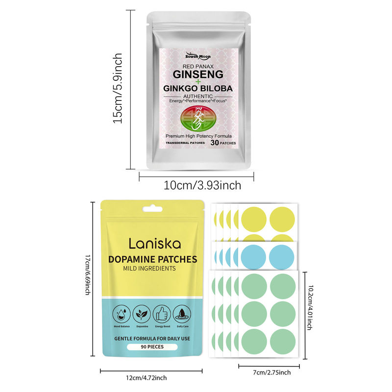 120pcs Combo Dopamine Patches  - Ginger Tea ulasan dan harga