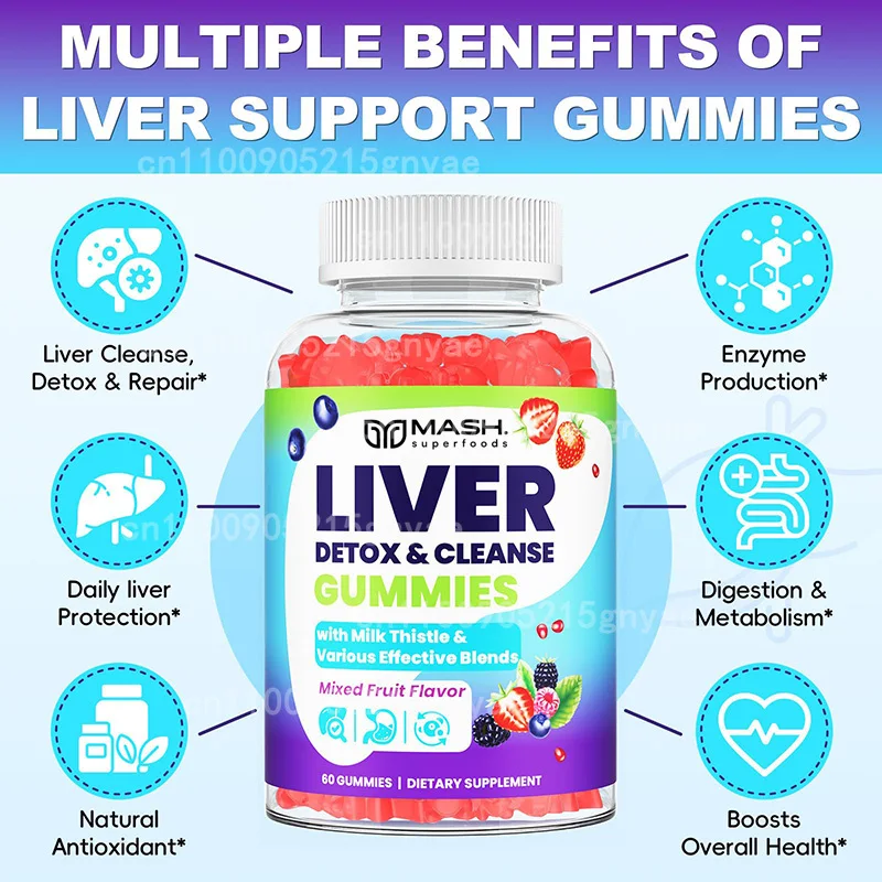 Sweet Lemon Liver Gummies | Ve - Dried Herbs ulasan dan harga