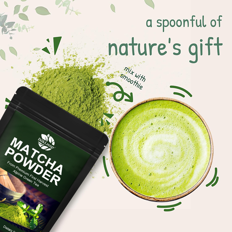 Matcha Powder, Natural Energy  - Herbal Tincture ulasan dan harga