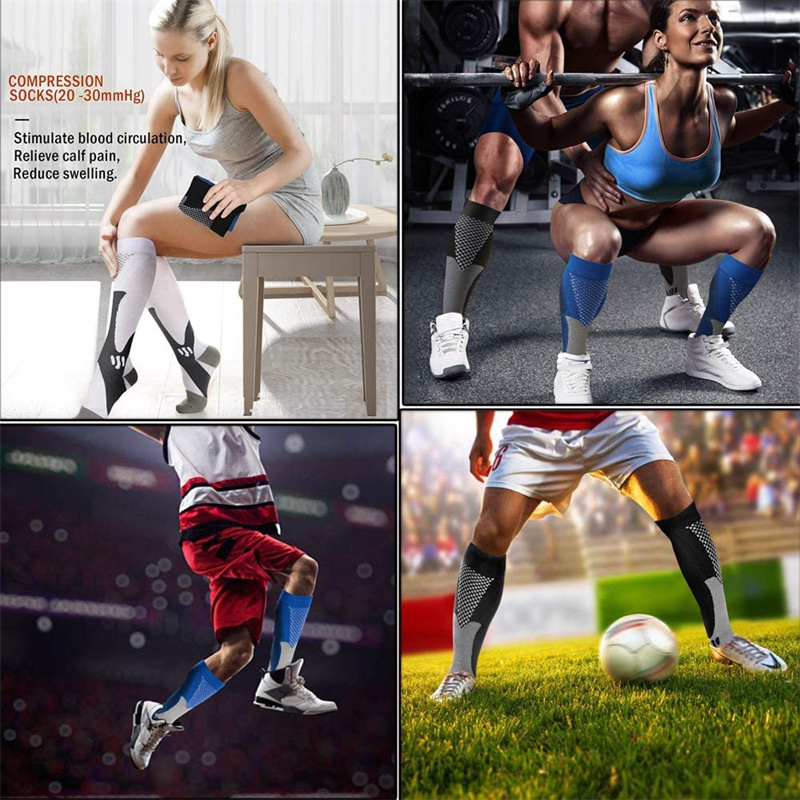 Compression Socks Running Spor - Echinacea ulasan dan harga
