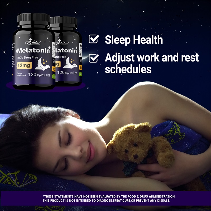Melatonin 12mg - Relieves Anxi - Health Wellness ulasan dan harga