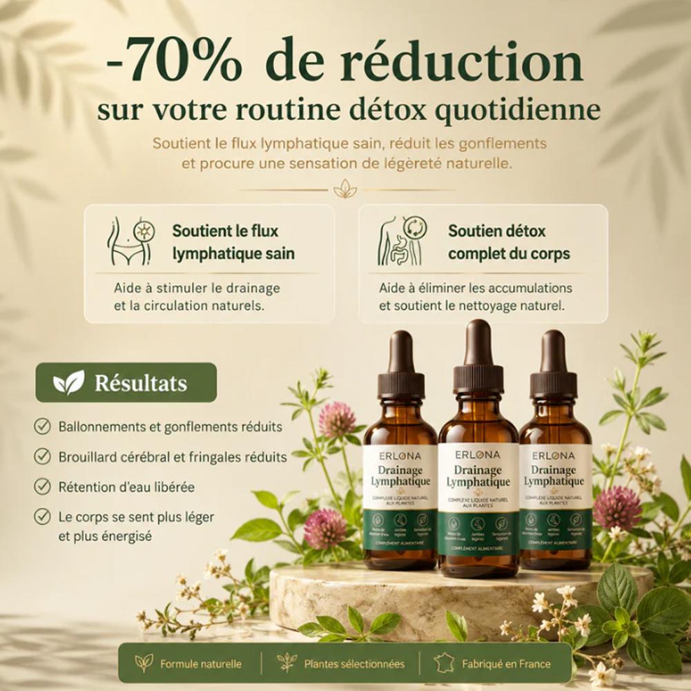 Herbal Lymphatic Drainage Drop - Herbal Tincture ulasan dan harga