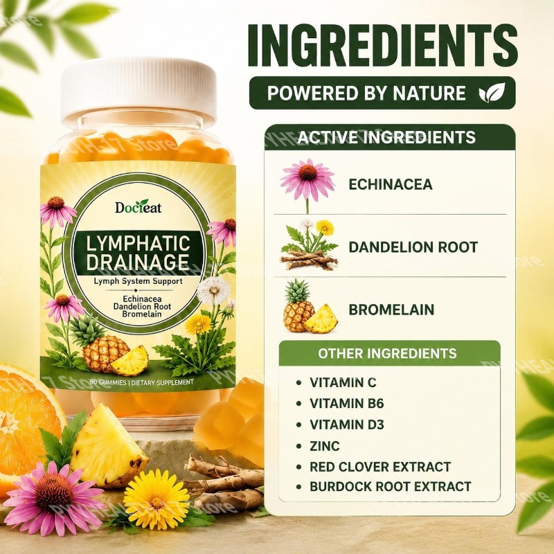 Docteat Lymphatic System Suppo - Echinacea ulasan dan harga