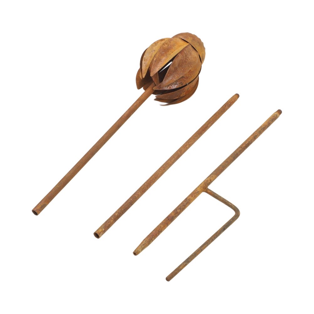 Metal Garden Stake Featuring E - Echinacea ulasan dan harga