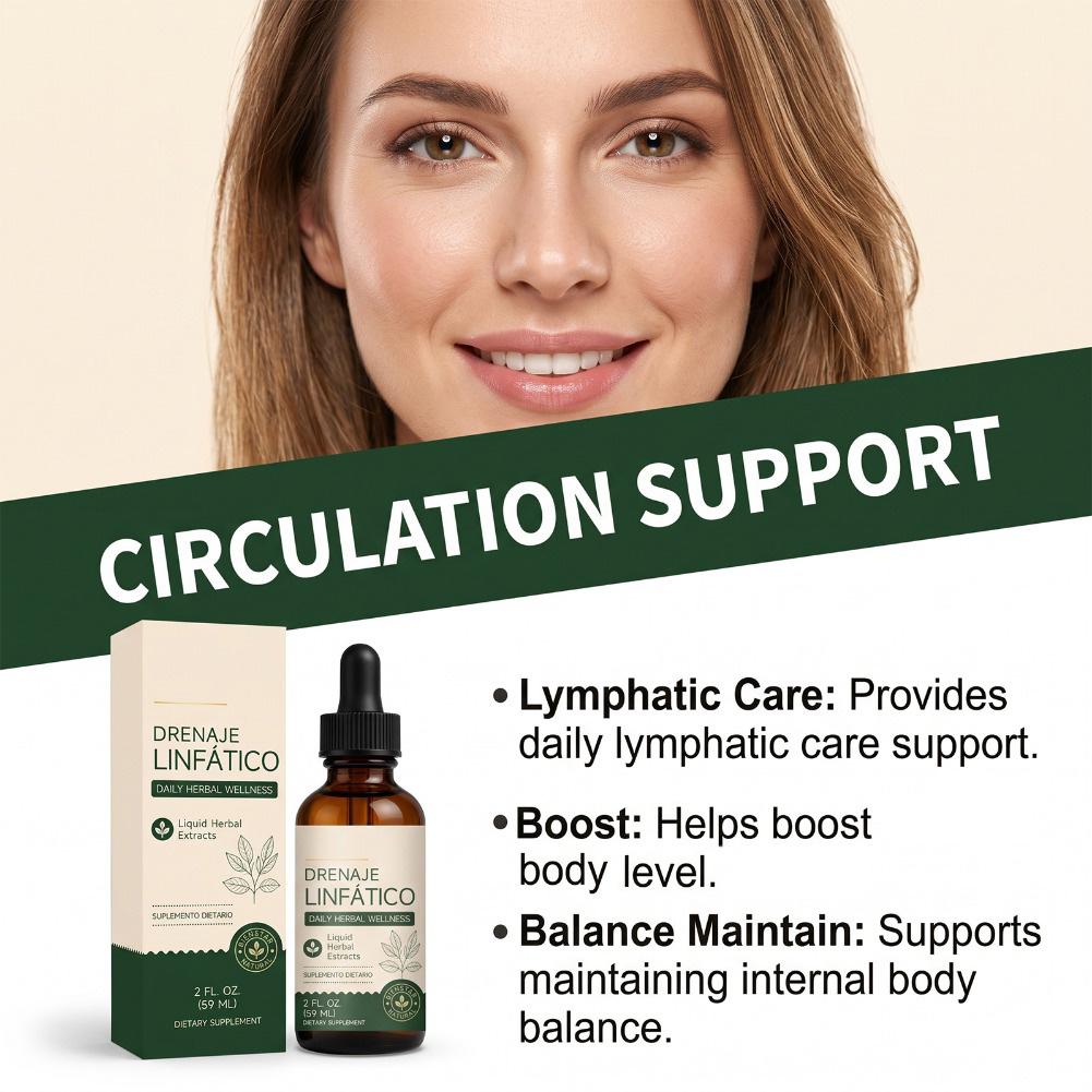59ml Lymphatic Drainage Drops  - Herbal Supplement ulasan dan harga
