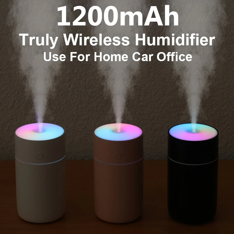 HOMEFISH Colorful Portable Min - Lavender Oil ulasan dan harga