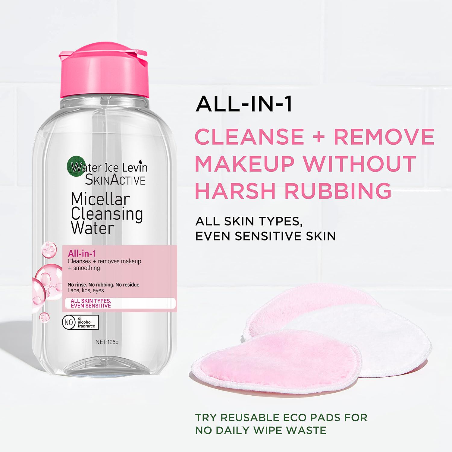 Water Ice Levin Micellar Water - Echinacea ulasan dan harga