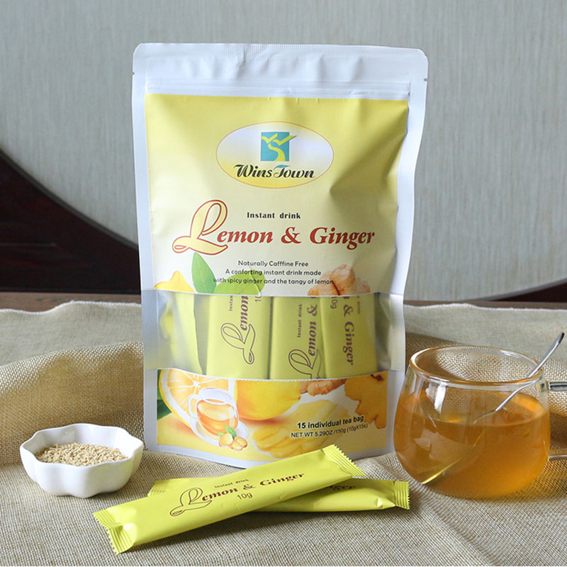 Natural Lemon Ginger Tea Pain  - Ginger Tea ulasan dan harga