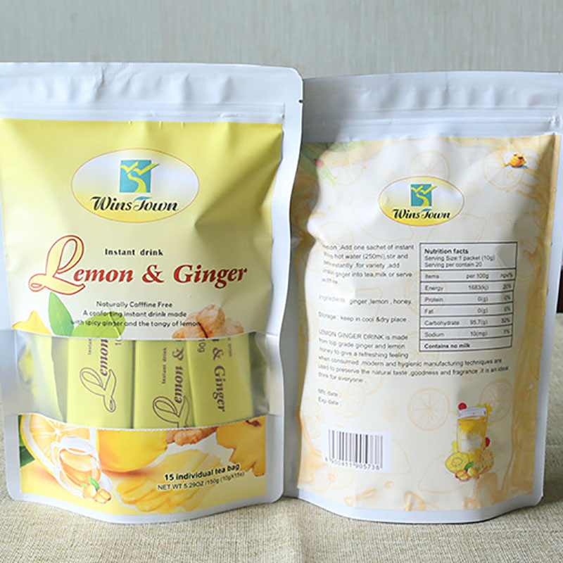 Natural Lemon Ginger Tea Pain  - Ginger Tea ulasan dan harga