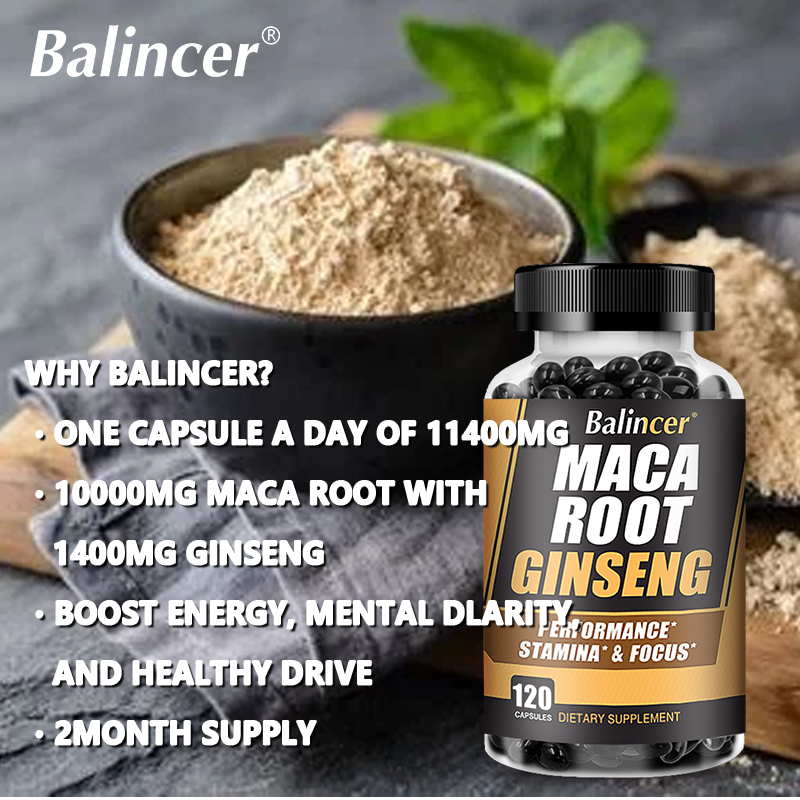 Maca Root Capsules (containing - Ginger Tea ulasan dan harga